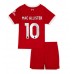 Liverpool Alexis Mac Allister #10 Barnkläder Hemma matchtröja till baby 2023-24 Kortärmad (+ Korta byxor) Billigt
